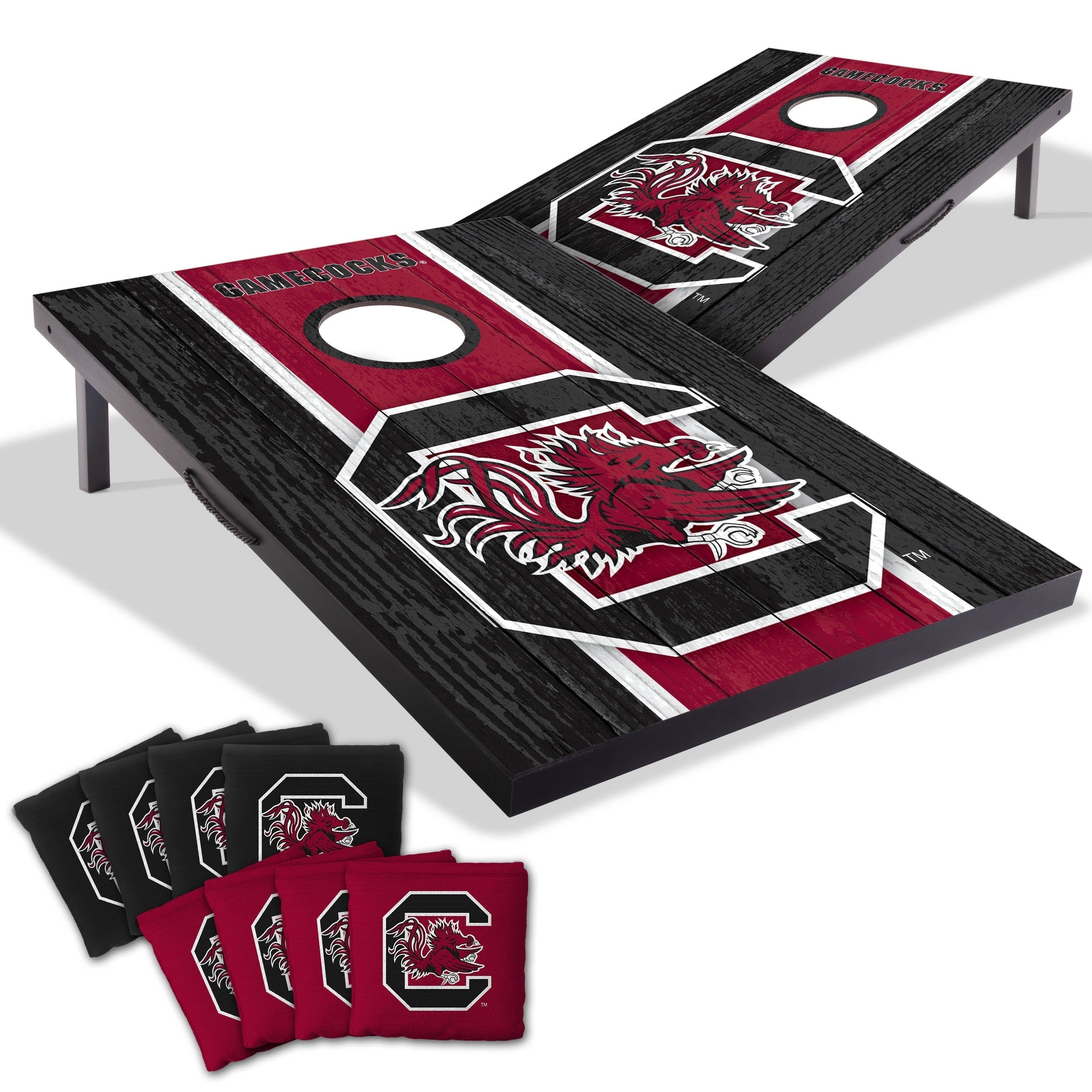 South Carolina Gamecocks Ncaa Compact 2X3 Tailgate Cornhole Board Set