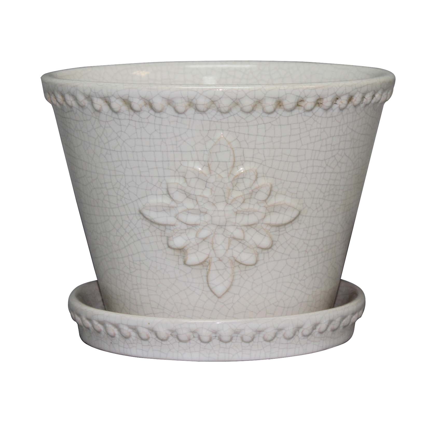 8 Lorna Planter Pearl 2 Pk.