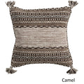 Southwest Tassels 22 Inch Poly Or Feather Down Filled Pillow