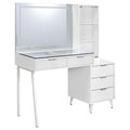 Souza 5 Drawer Makeup Vanity Table With Led Mirror