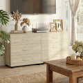 Space Saving Dresser With Wood Drawers Storage Chest Of Drawer Cabinet