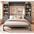 Space Saving Murphy Bed Cabinet With Dual Side Storage Towers By Harper Bright Designs