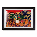 Spanish Still Life C 1910 1911 Henri Matisse Custom Framed Print