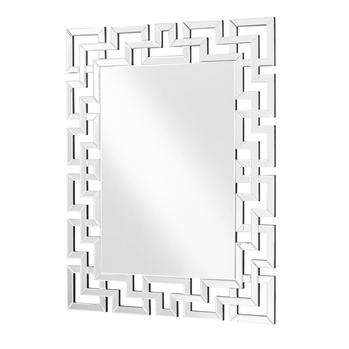 Sparkle 47.5 In. Contemporary Rectangle Mirror In Clear