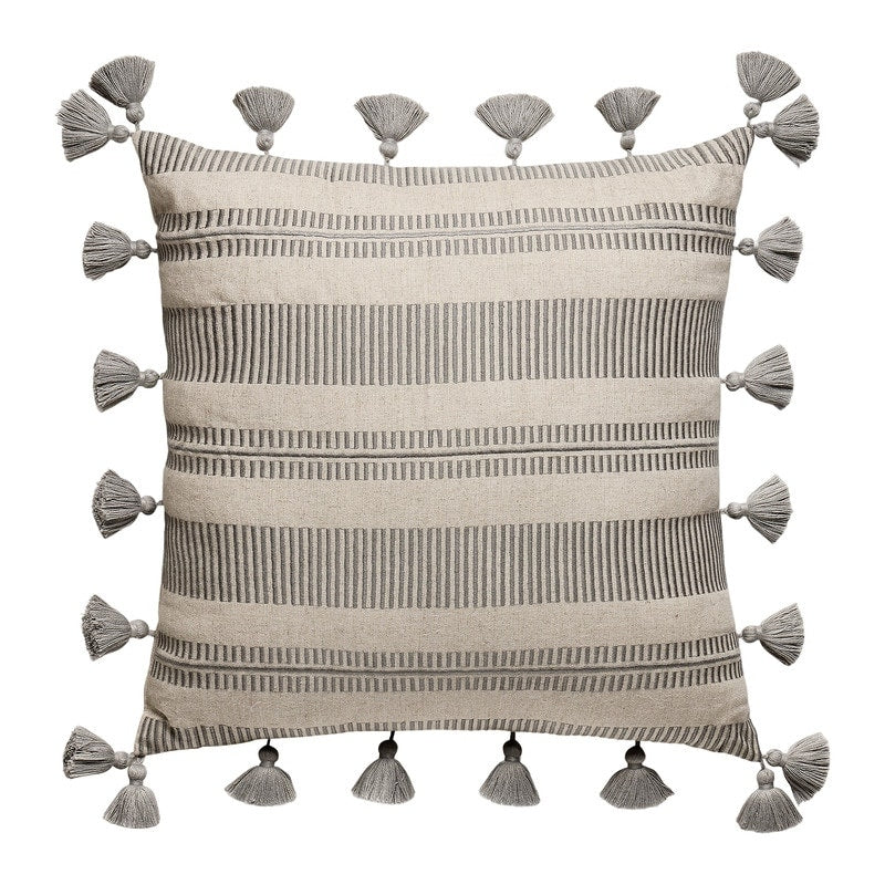 Spartina 449 Jonas Embroidered Square Pillow With Tassels