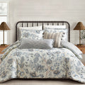 Spartina 449 Jonas Hundred 3 Piece Reversible Cotton Sateen Comforter Set