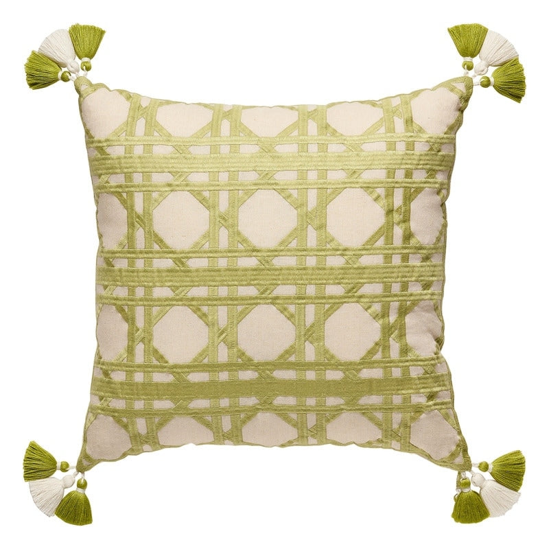 Spartina 449 Sugar Mill Embroidered Basketweave Pillow