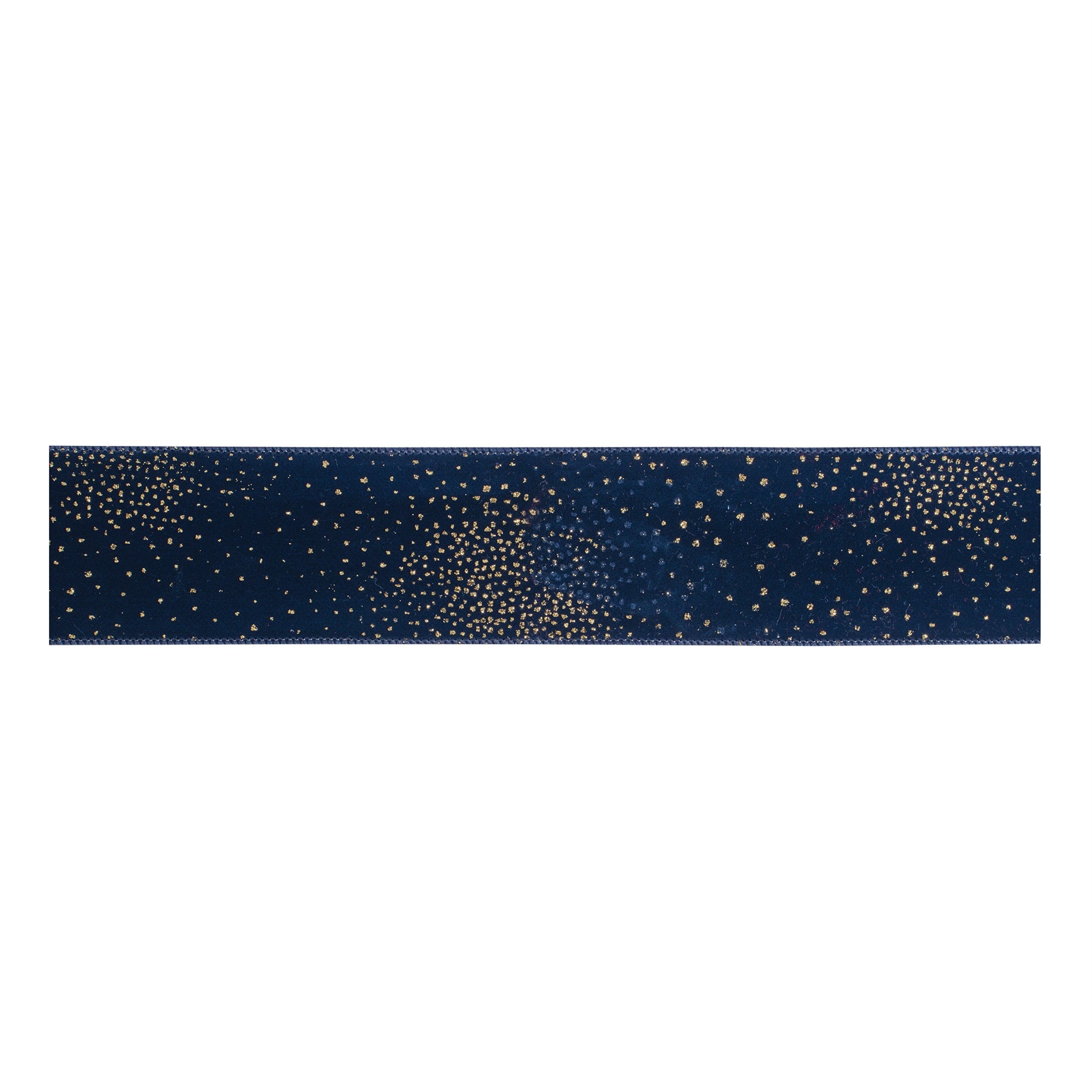 Speckled Wired Polyester Ribbon 2.5 X 10 Yds.