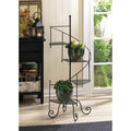 Spiral Metal 4 Step Plant Stand