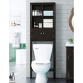 Spirich Home Bathroom Shelf Over The Toilet Bathroom Cabinet Organizer Over Toilet Space Saver Cabinet Storage White