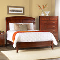 Split Panel Full Size Wooden Sleigh Bed