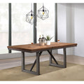 Copper Grove Kortrijk Walnut Dining Table With Espresso Finish