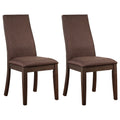 Copper Grove Louviere Industrial Chocolate Dining Chair Set Of 2