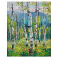Spring Greens By Dean Bradshaw Wrapped Canvas Painting Art
