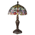 Springdale 20H Dragonfly Bounty Tiffany Table Lamp