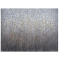 Sprinkle Of White Mixed Media Canvas Wall Art Multi Color