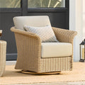 Spruce Spring Patio Fruniture Outdoor Swivel Chair And Side Table