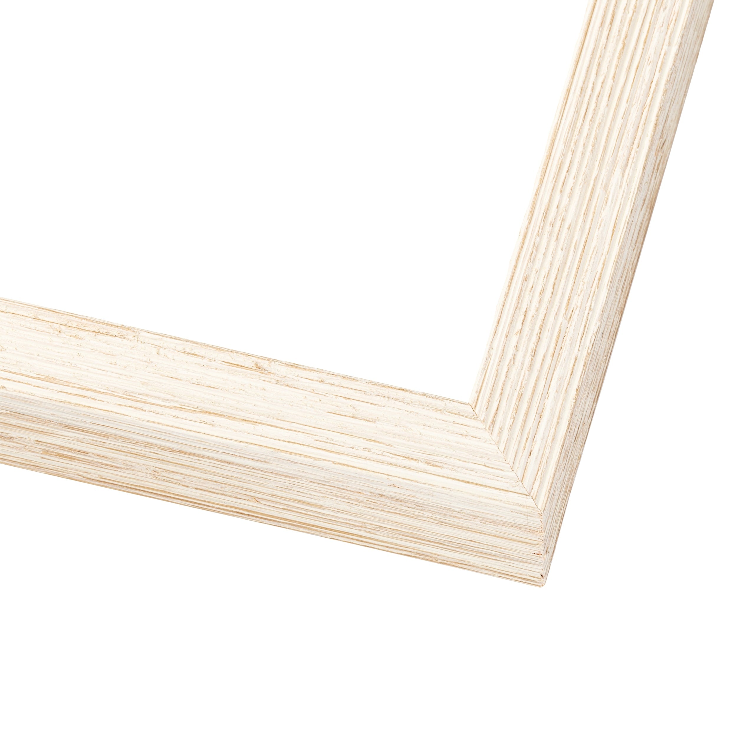 Square Barnwood Shadow Box White Picture Frame Uv Acrylic Backing Hanging Hardware