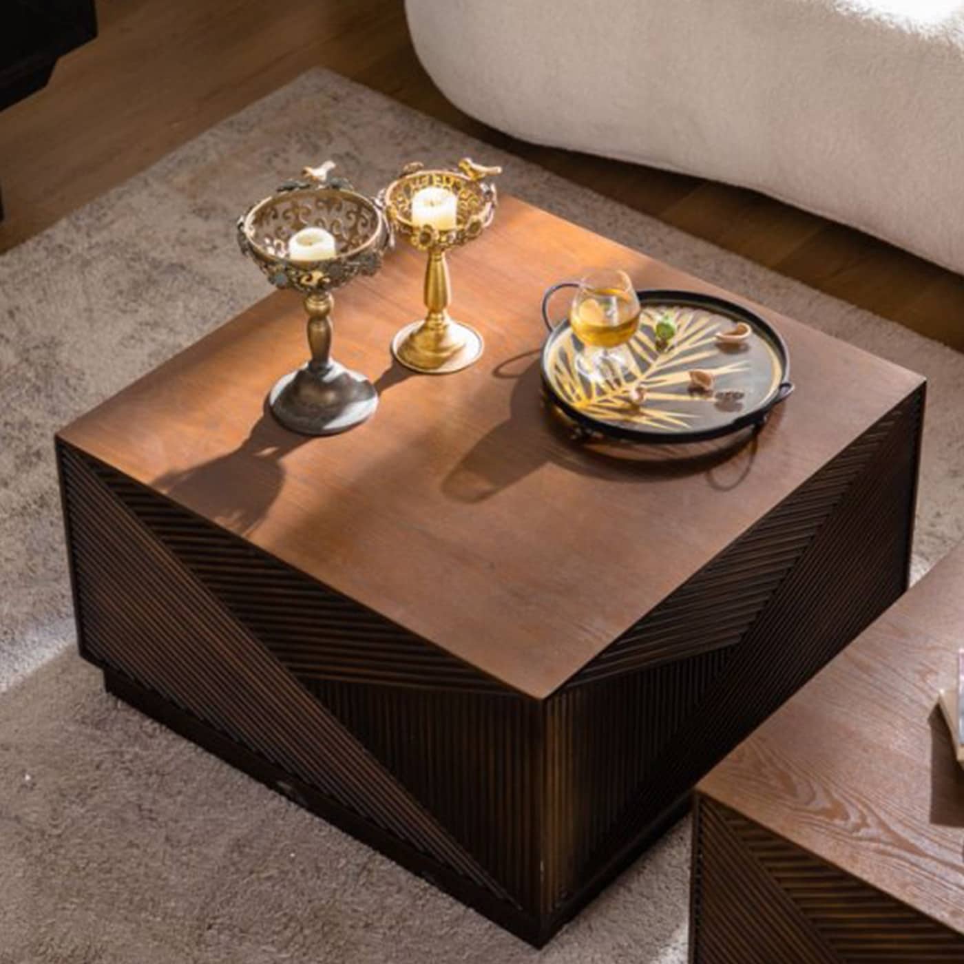 Square Coffee Table Modern Colour Combination Coffee Table 27.56
