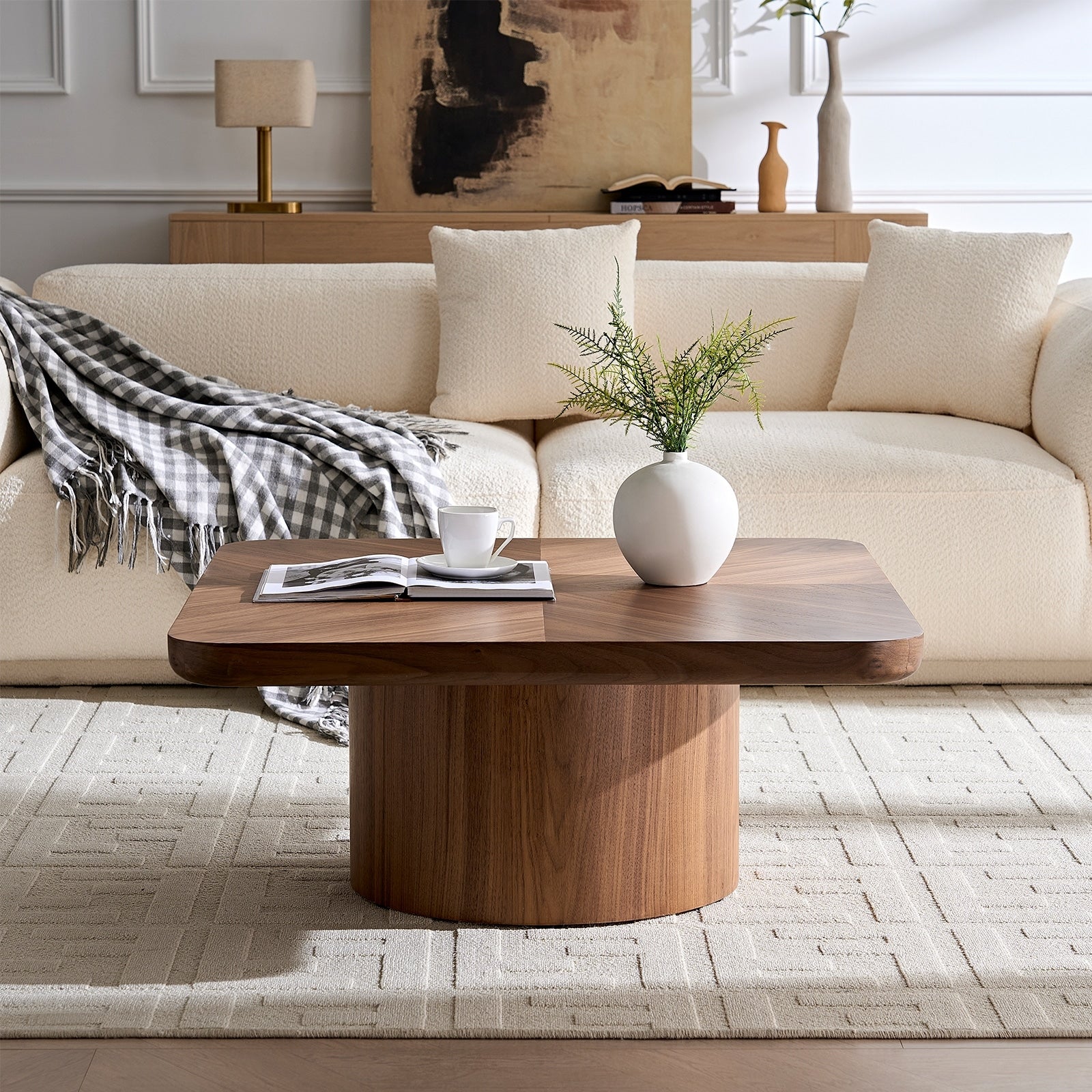 Square Coffee Table Modern Design For Living Room Use