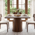 Square Dining Table For 4 31.5 Kitchen Table With Pedestal Base Mid Century Modern Dinner Table 31.5 W X 31.5 D X 29.53 H