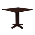 Square Dual Drop Leaf Dining Table