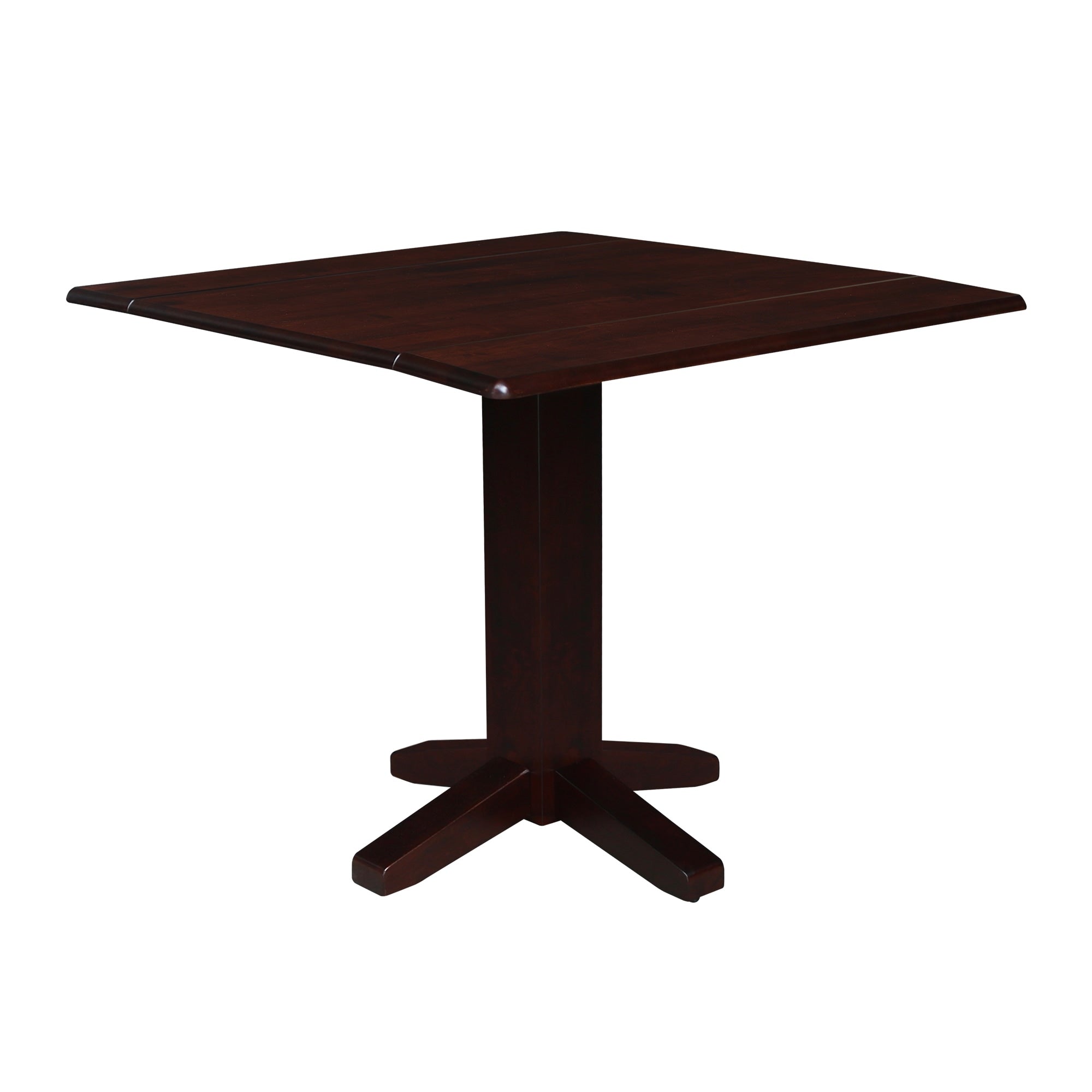 Square Dual Drop Leaf Dining Table