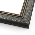 Square Ornate Black Picture Frame Uv Acrylic Foam Board Backing Hanging Hardware