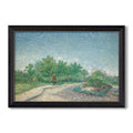 Square Saint Pierre Paris 1887 Vincent Van Gogh Custom Framed Canvas