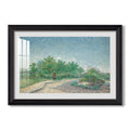 Square Saint Pierre Paris 1887 Vincent Van Gogh Custom Framed Print