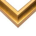 Square Shadow Box 1.75 Deep Gold Frame Uv Acrylic Backing Hanging Hardware