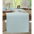 Square Stitched Table Runner