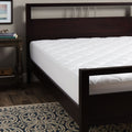 St. James Home 250 Thread Count Stain Resistant Mattress Pad White