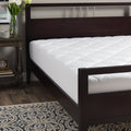 St. James Home 380 Thread Count Stain Resistant Mattress Pad White