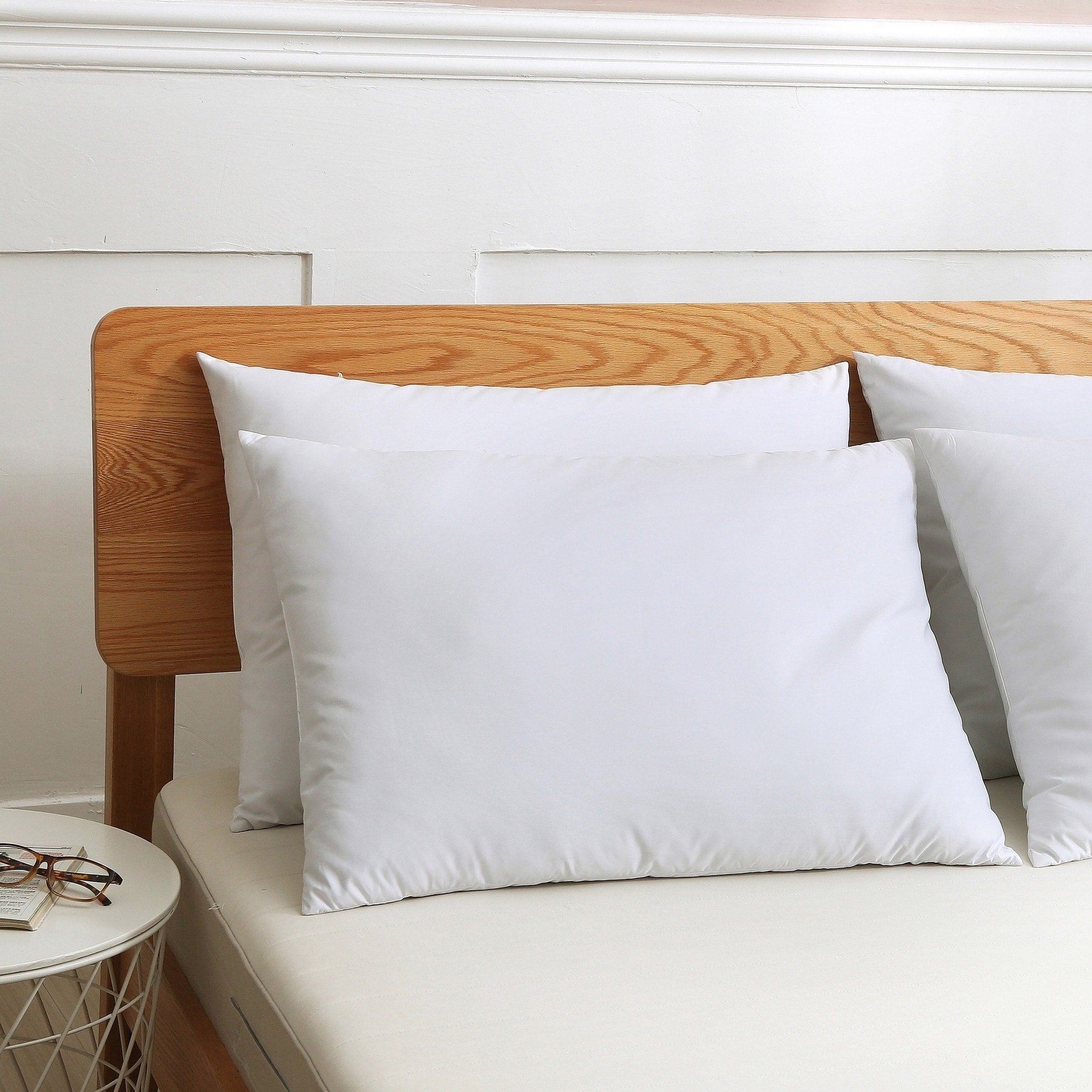 St. James Home Cotton Duck Down Blend Pillow Set Of 2 White