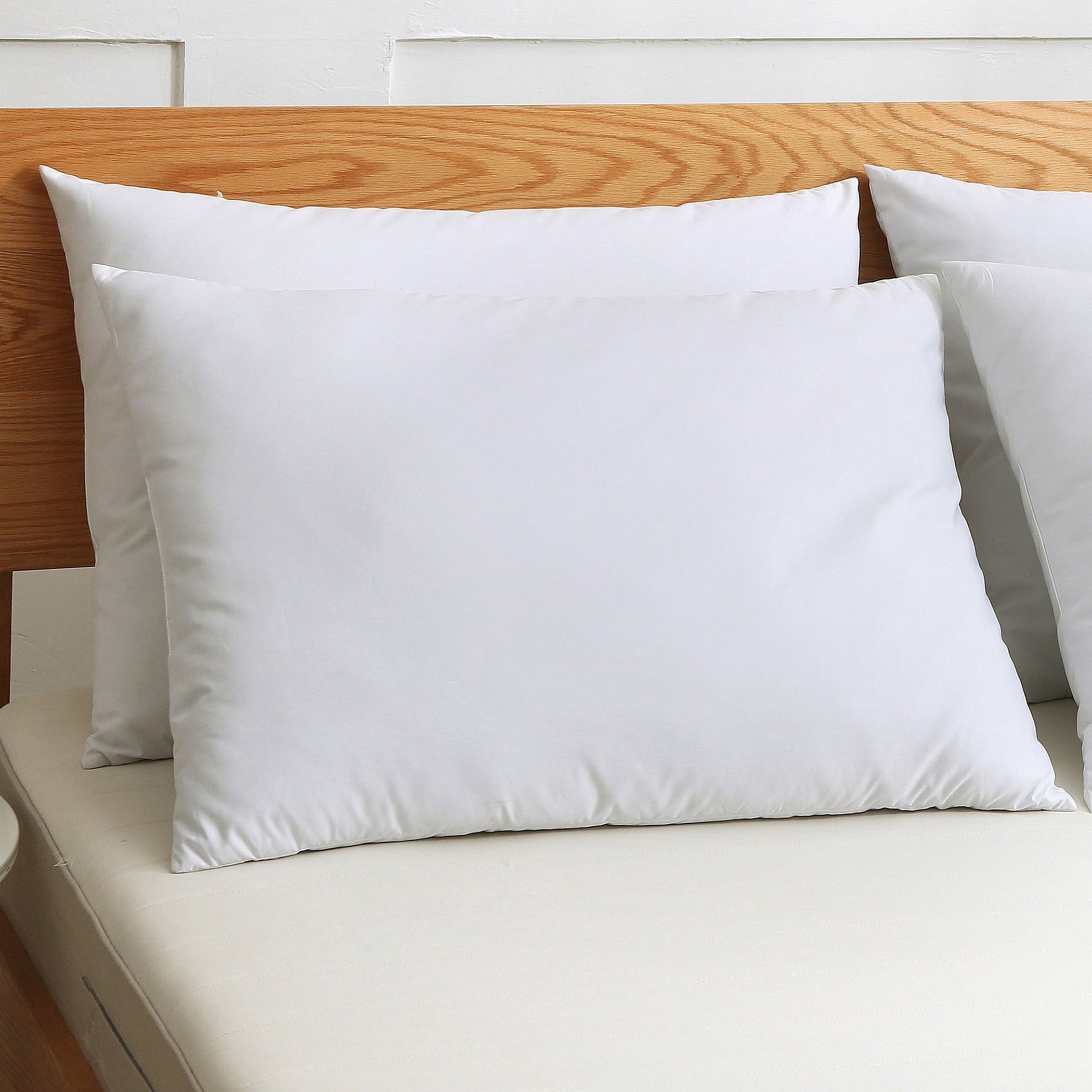 St. James Home Cotton Silver Goose Nano Feather Pillows Set Of 2 White