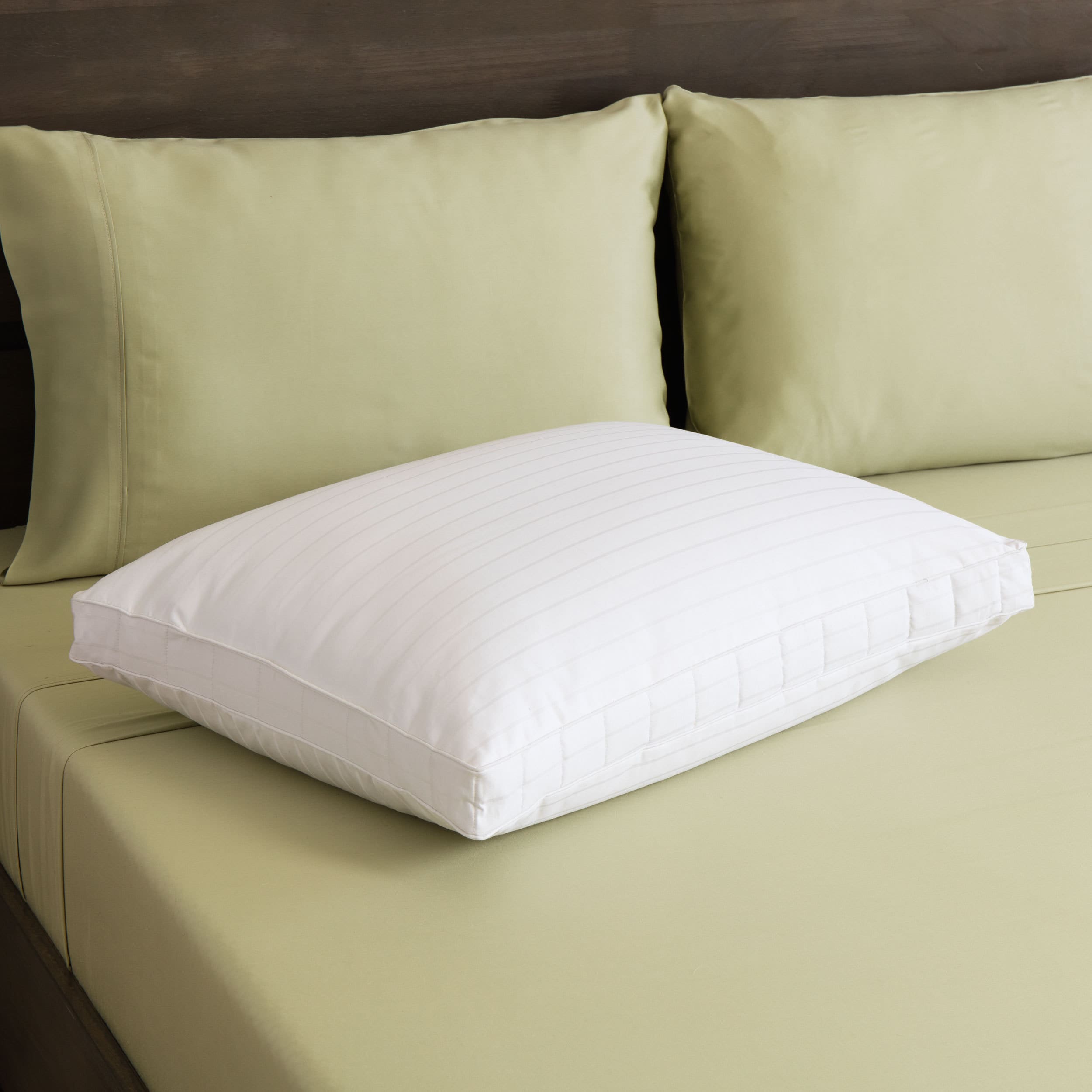 St. James Home Twice As Nice Nano Feather And Micro Gel Bed Pillow