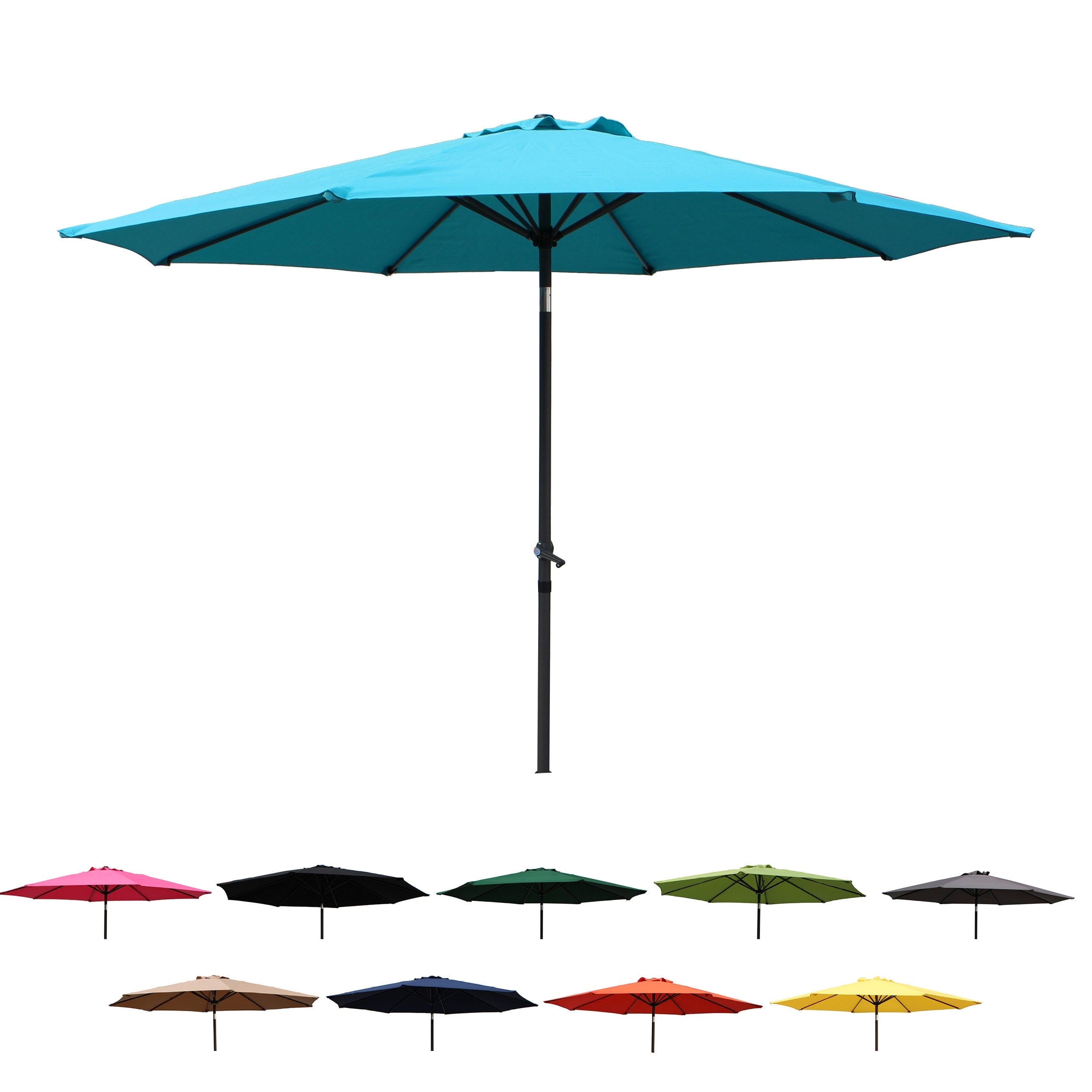 Havenside Home Nunam Iqua Aluminum 10 Foot Patio Umbrella