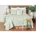 St. Martin Blue Quilt Set