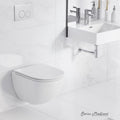 Swiss Madison Sublime Wall Hung Toilet Bowl White