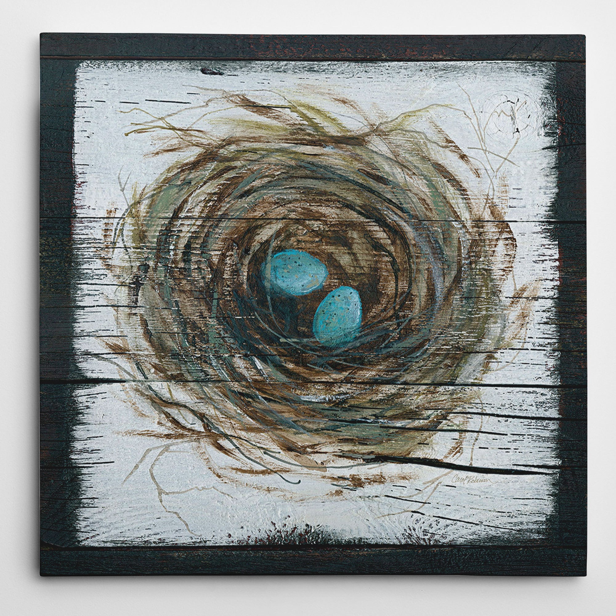 Wexford Home Stained Nest Premium Gallery Wrapped Canvas