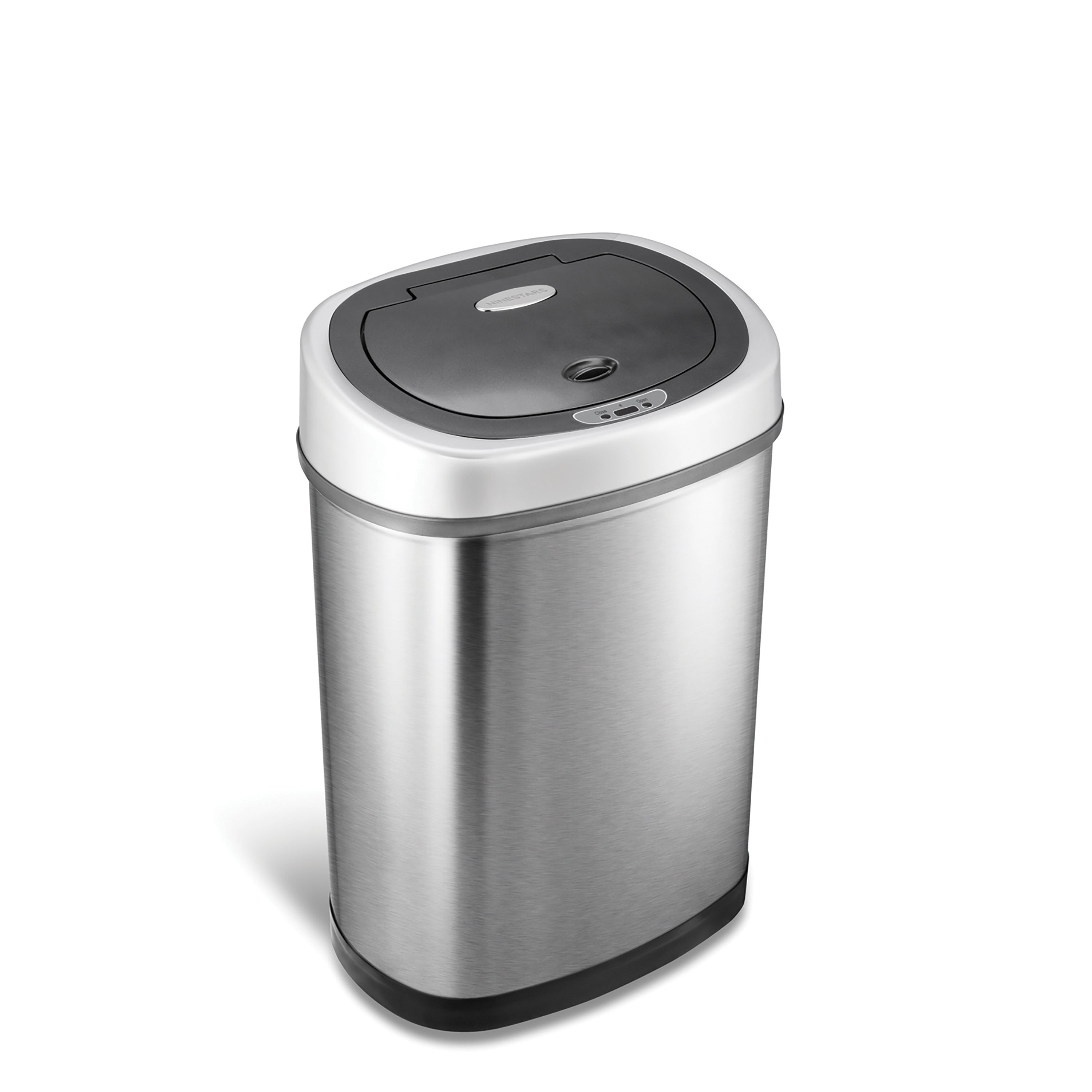 Stainless Steel 11.1 Gallon Motion Sensor Trash Can