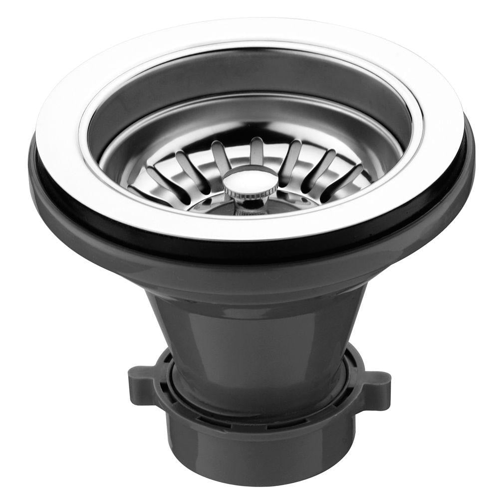 Stainless Steel Basket Strainer With Long Extension In Polished