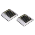 Stainless Steel Solar Path Light Set Of 2 Silver