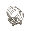 Stainless Steel Toast Rack With 4 Sections And Ball Feet 5.0 L X 2.75 W X 4.0 H