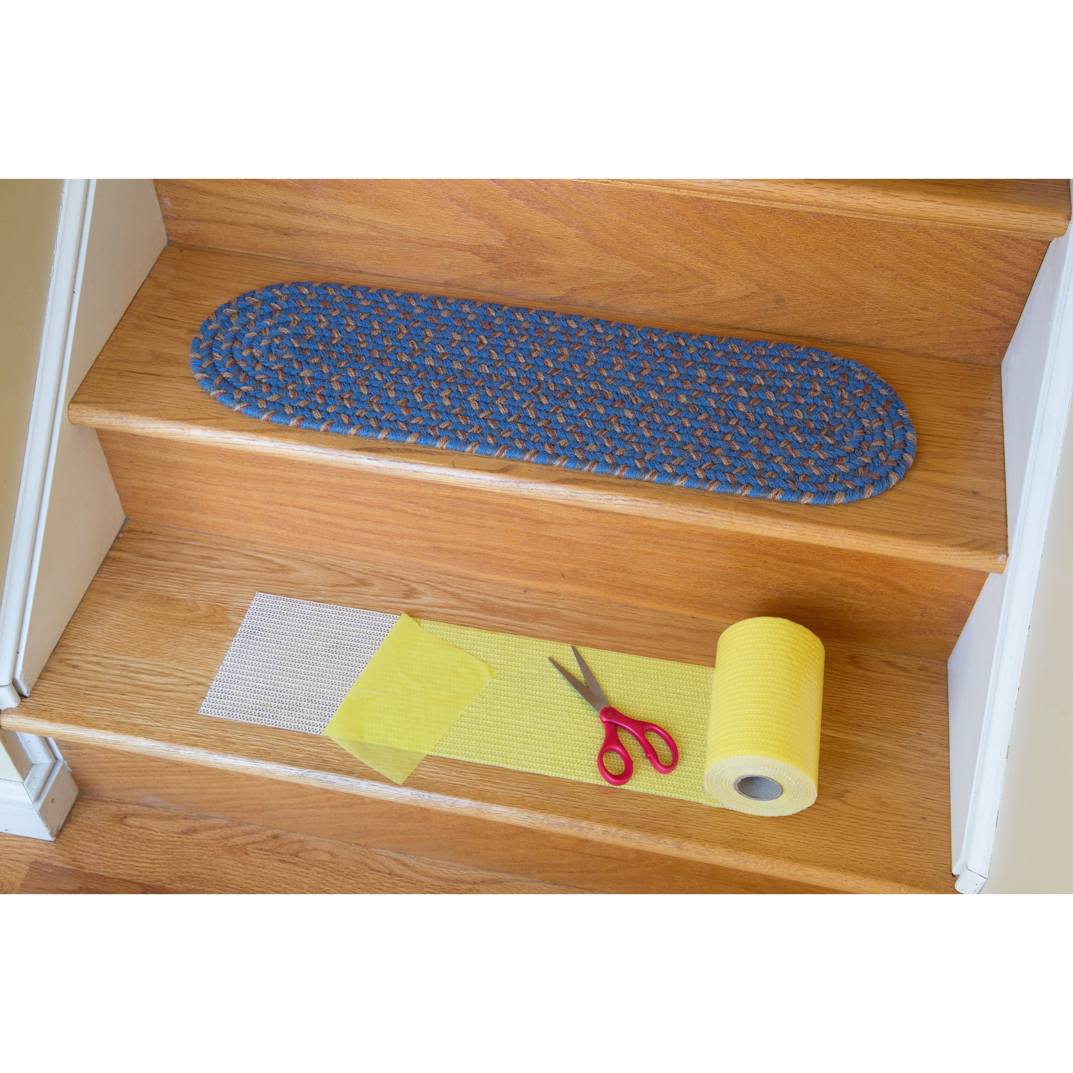Rhody Rug Yellow Synthetic Stair Tread Installation Kit