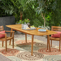 Stamford Outdoor Expandable Acacia Wood Dining Table By Christopher Knight Home