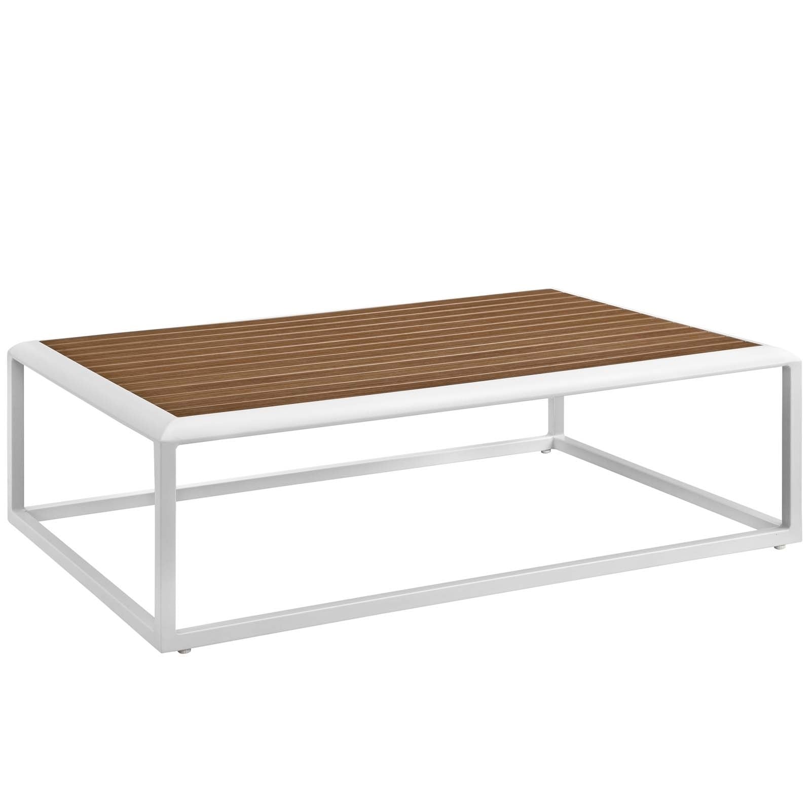 Stance Outdoor Patio Aluminum Coffee Table N A