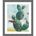 Stand Tall By Dianna Fritzler Wood Framed Wall Art Print Dixie Blue Grey Rustic