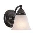 Vaxcel Standford 1L Wall Light Oil Burnished Bronze